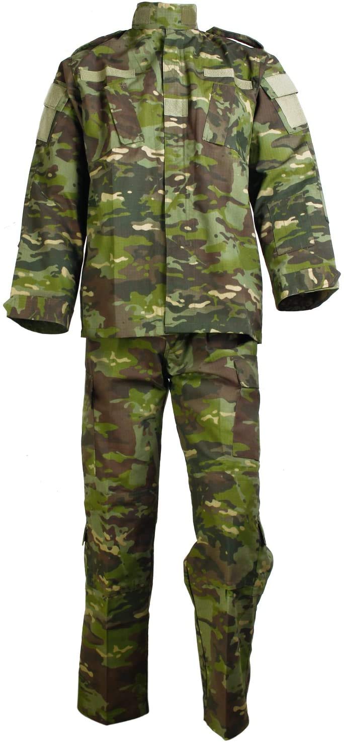Amazon | Broptical 【最新迷彩】 迷彩服 上下セット BDU 戦闘服