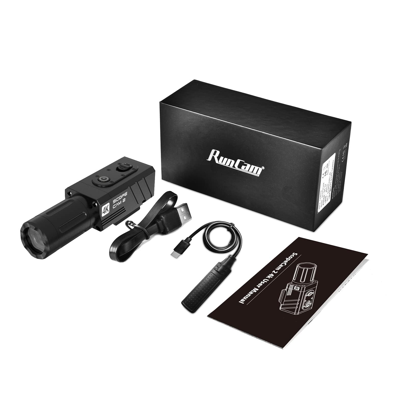 Amazon.com : RunCam ScopeCam2 4K Zoom Action Camera Waterproof