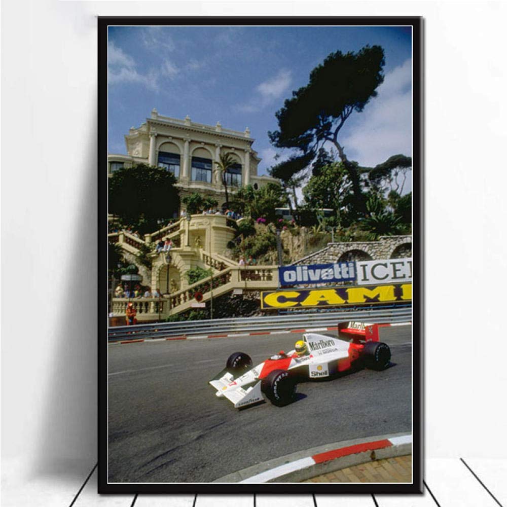 Amazon｜アイルトンセナポスターF1フォーミュラレーシングカーポスター