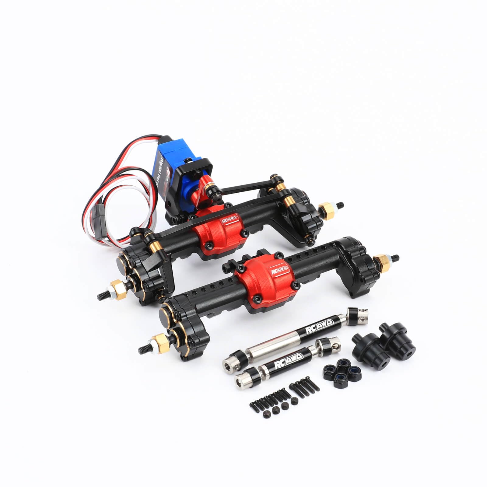 Amazon | RCAWD TRX4M ポータルアクスル&ディファレンシャルギア