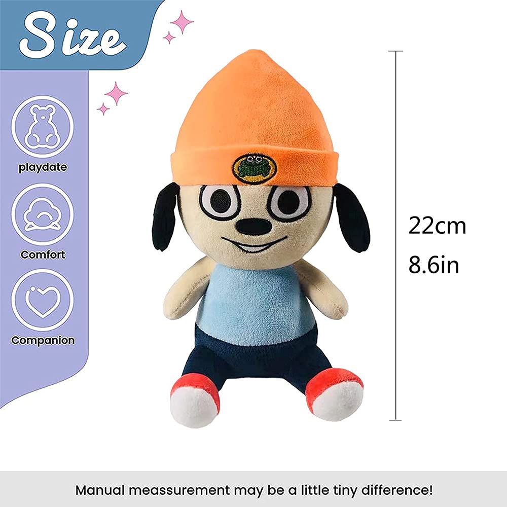Amazon.co.jp: 8.6インチかわいいパラッパぬいぐるみ、カワイイ