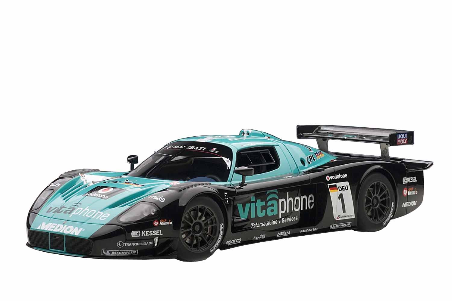 Amazon | AUTOart 1/18 マセラティ MC12 FIA GT1 10 #1 (チーム