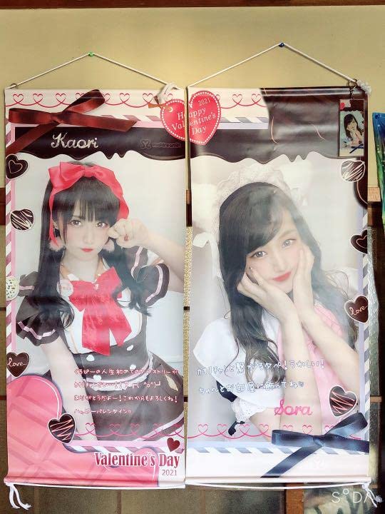 Amazon.co.jp: めいどりーみん かおりちゃん そらちゃん タペストリー