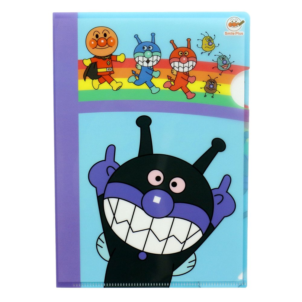 Amazon | サンスター文具 アンパンマン スマイルプラス クリアファイル