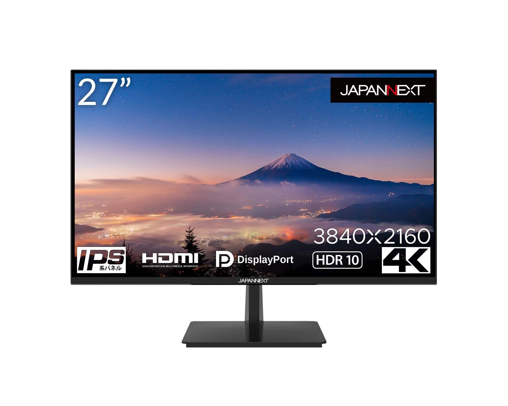 JAPANNEXT JN-IPS2705UHDR HDR 4K IPS モニター 【公式通販】