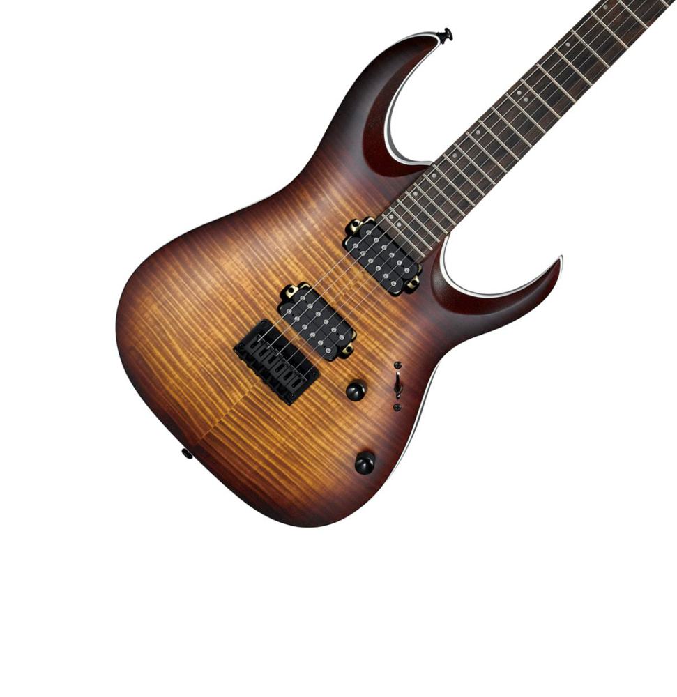 Amazon.com: Ibanez RGA Series RGA42FM - Dragon Eye Burst Flat