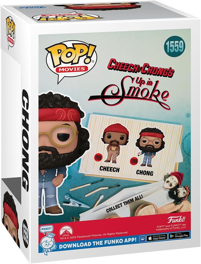 Amazon.com: POP Movies: Cheech & Chong's Up in Smoke - Chong Funko
