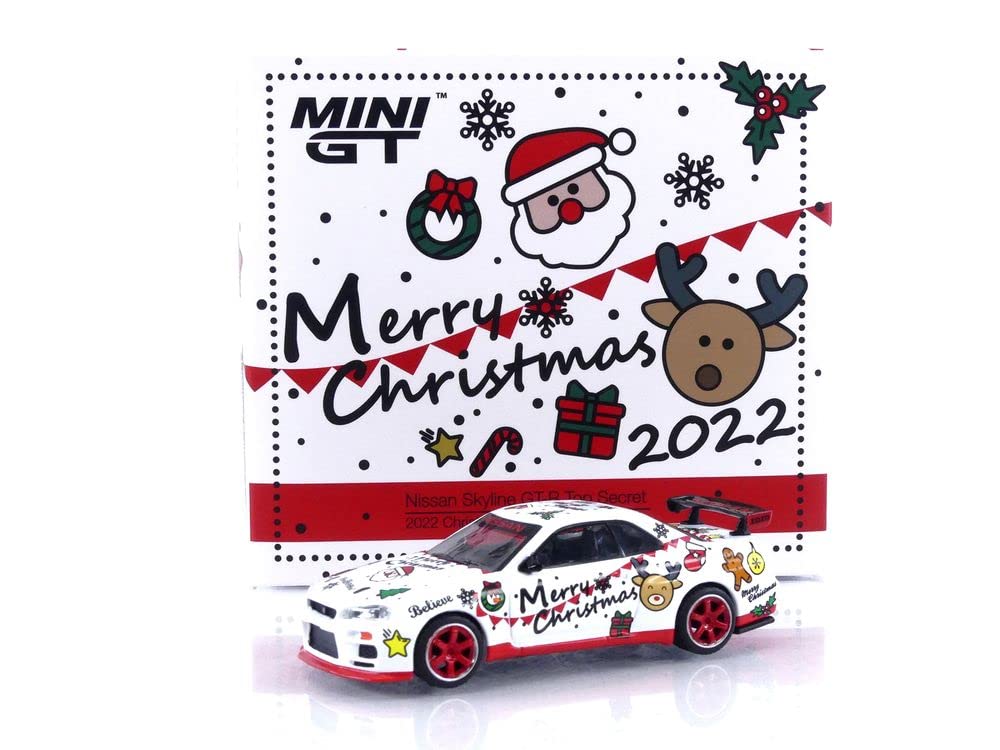 Amazon | MINI GT 1/64 ニッサン スカイライン GT-R R34 Top Secret