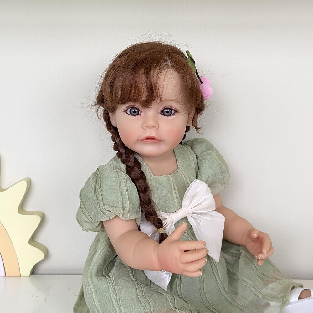 Amazon.co.jp: Meeler リボーンドール 55cmリアルな 笑顔赤ちゃん人形