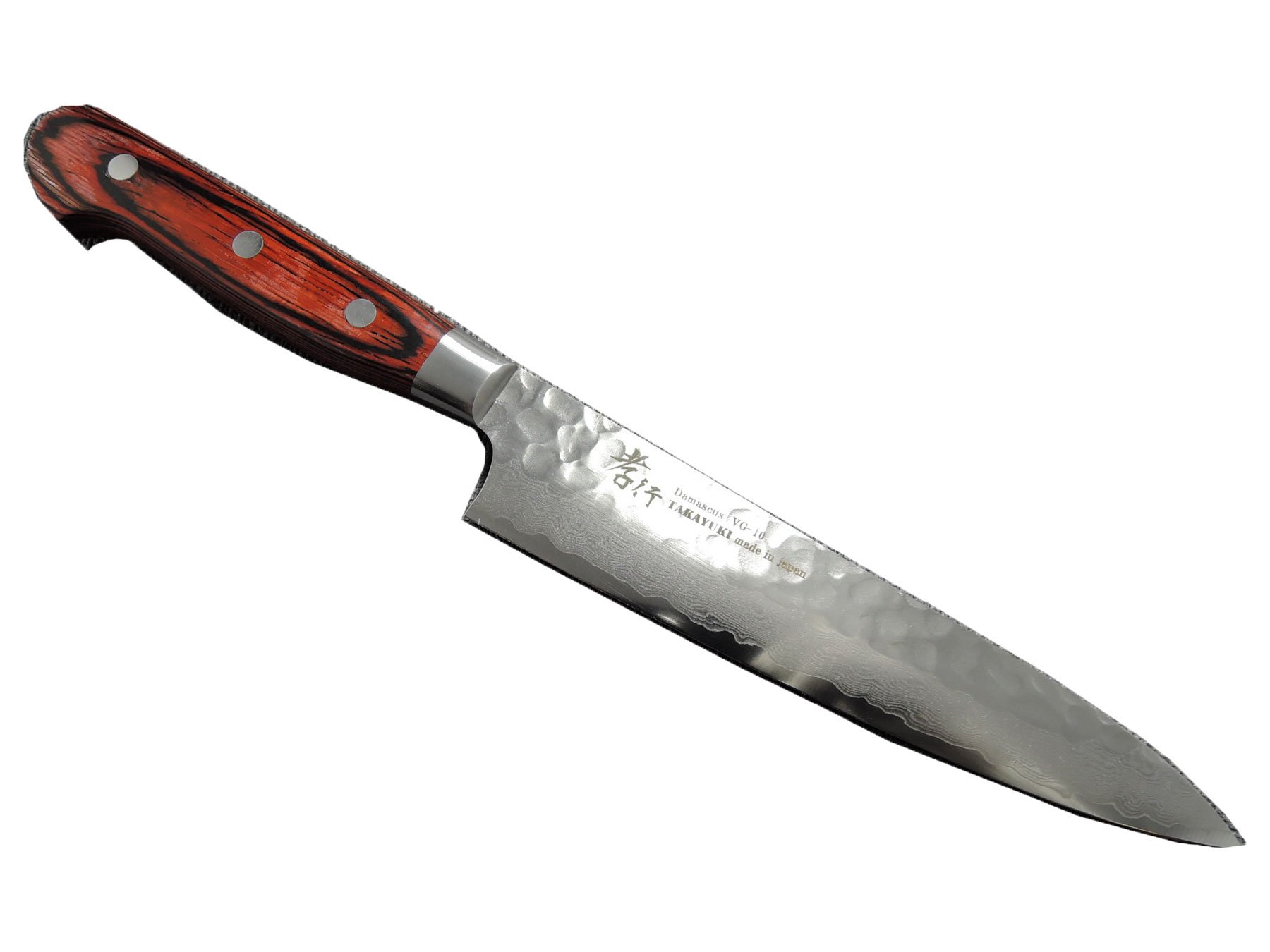 Amazon | 堺孝行 槌目ダマスカス 33層 洋ハンドル (ペティ150mm 07398