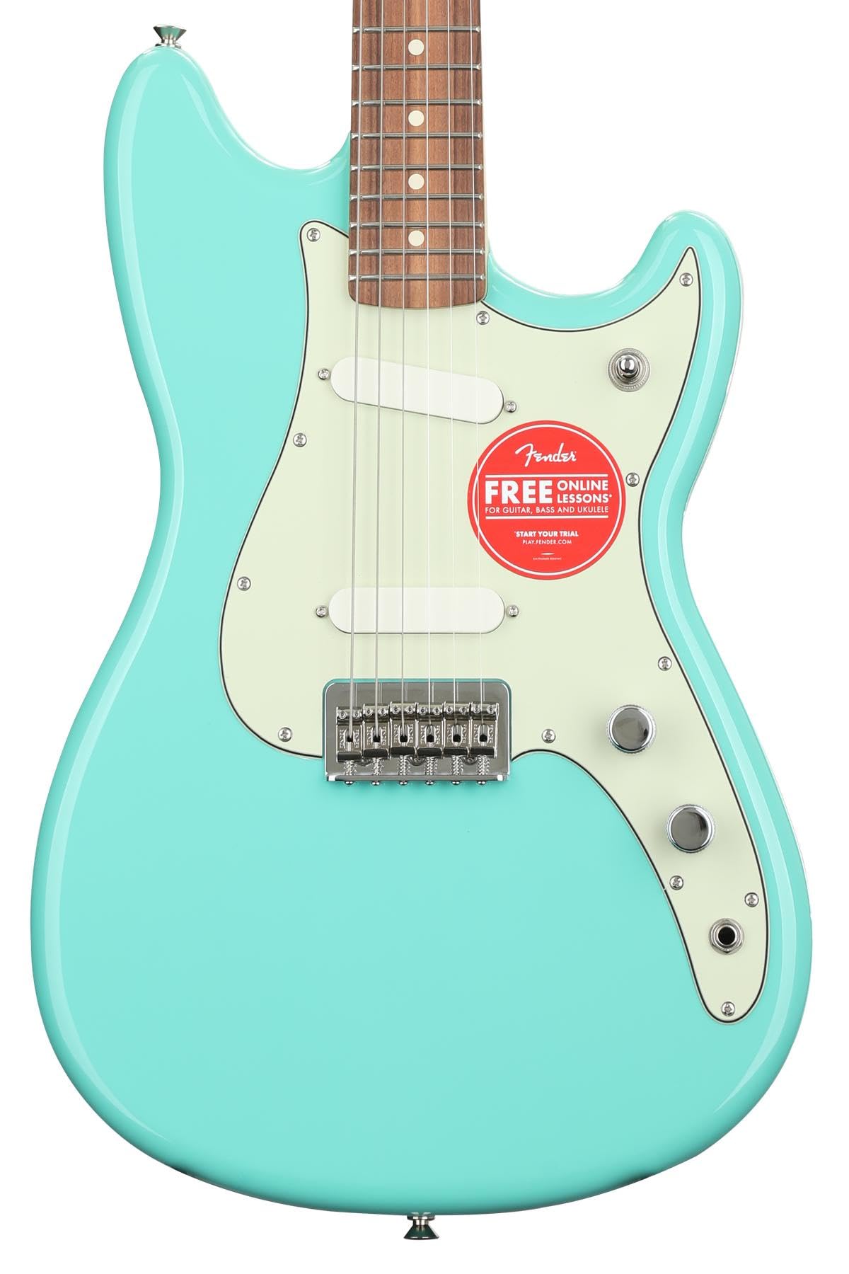 Amazon.com: Fender Player Duo-Sonic SS Electric Guitar, with 2