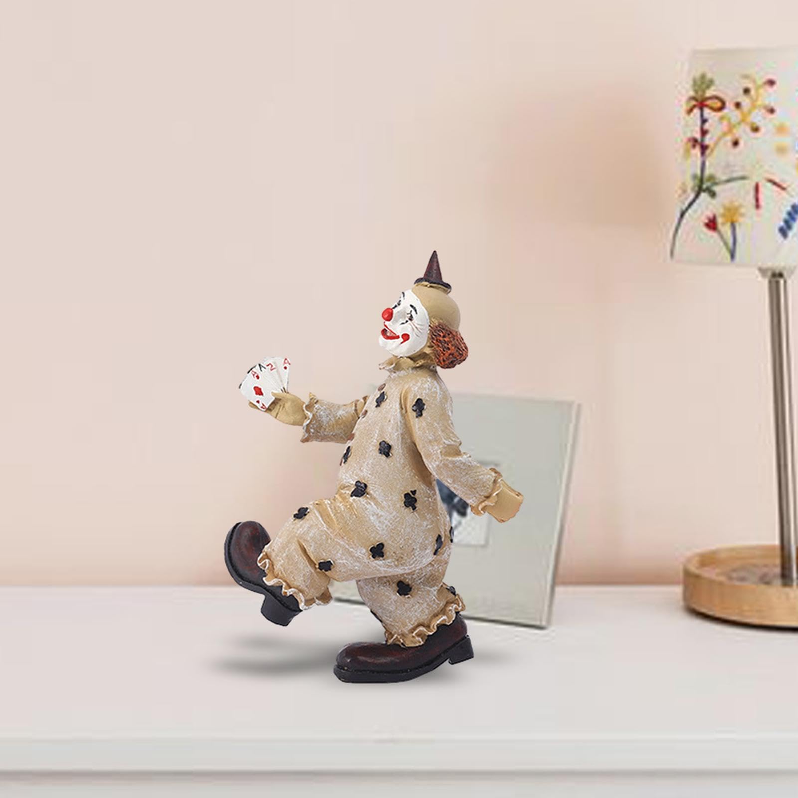 Amazon.co.jp: DeeRace ピエロの置物 ピエロ像 クリエイティブ グッズ