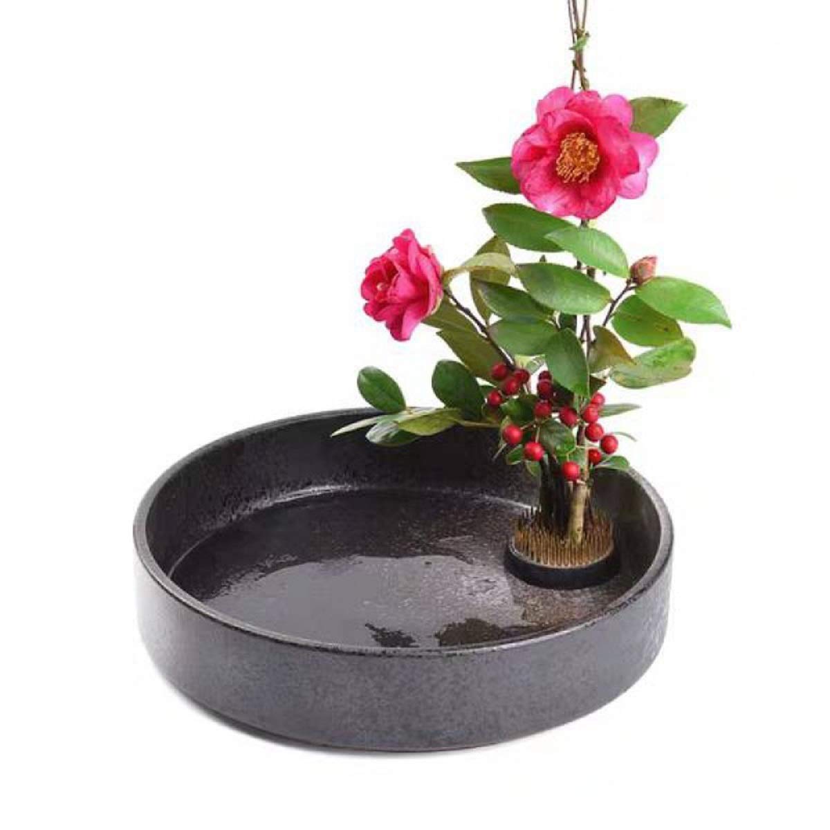 Amazon.co.jp: AIVAR 水盤 花器 花瓶 生花用の花器 フラワーベース