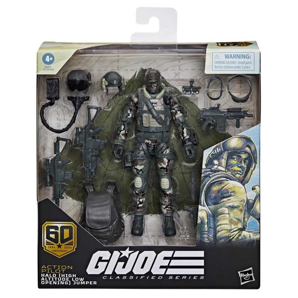 G.I. Joe Classified Series 60th Anniversary Action Pilot - HALO