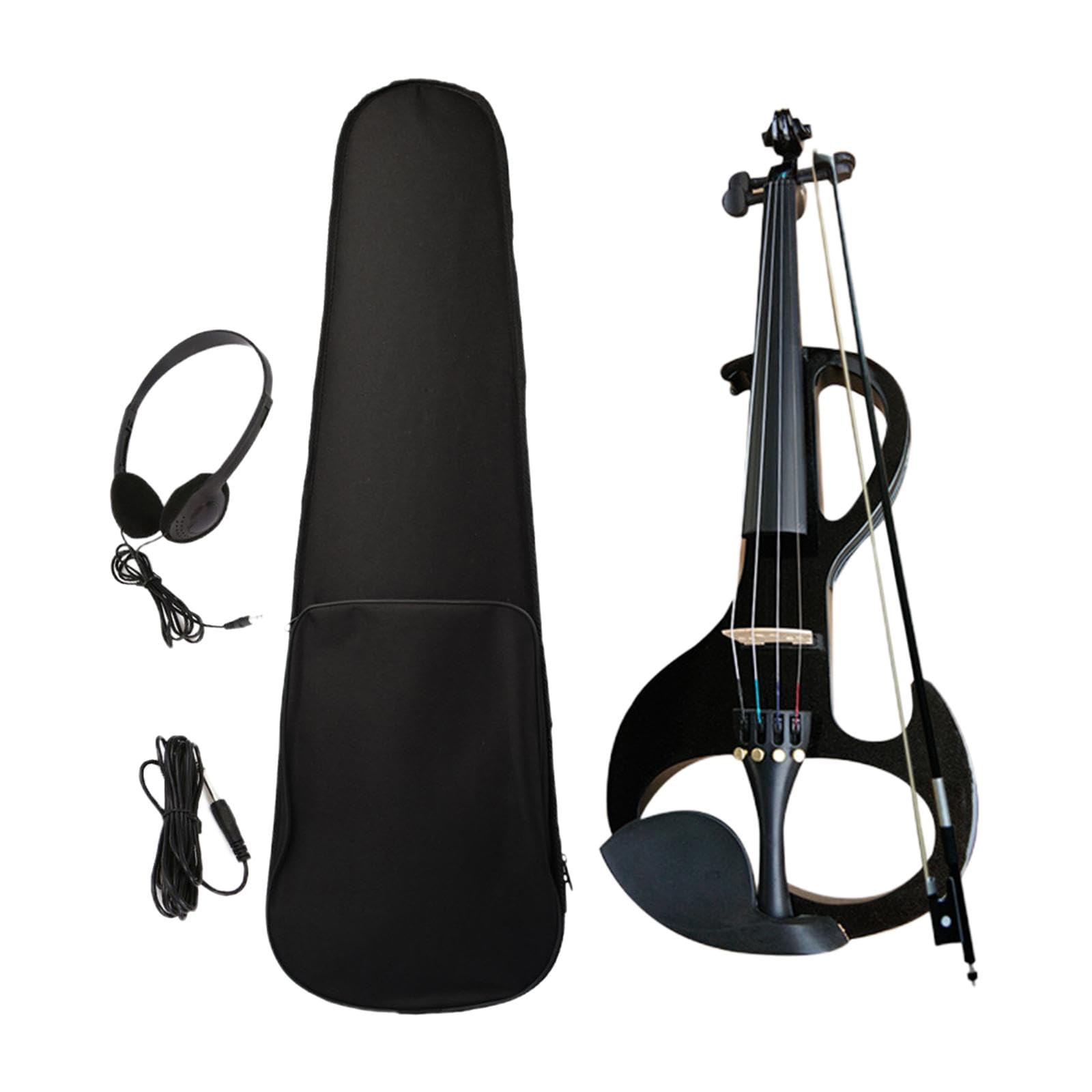 Amazon | Freneci エレキヴァイオリン 無垢材 サイレント バイオリン