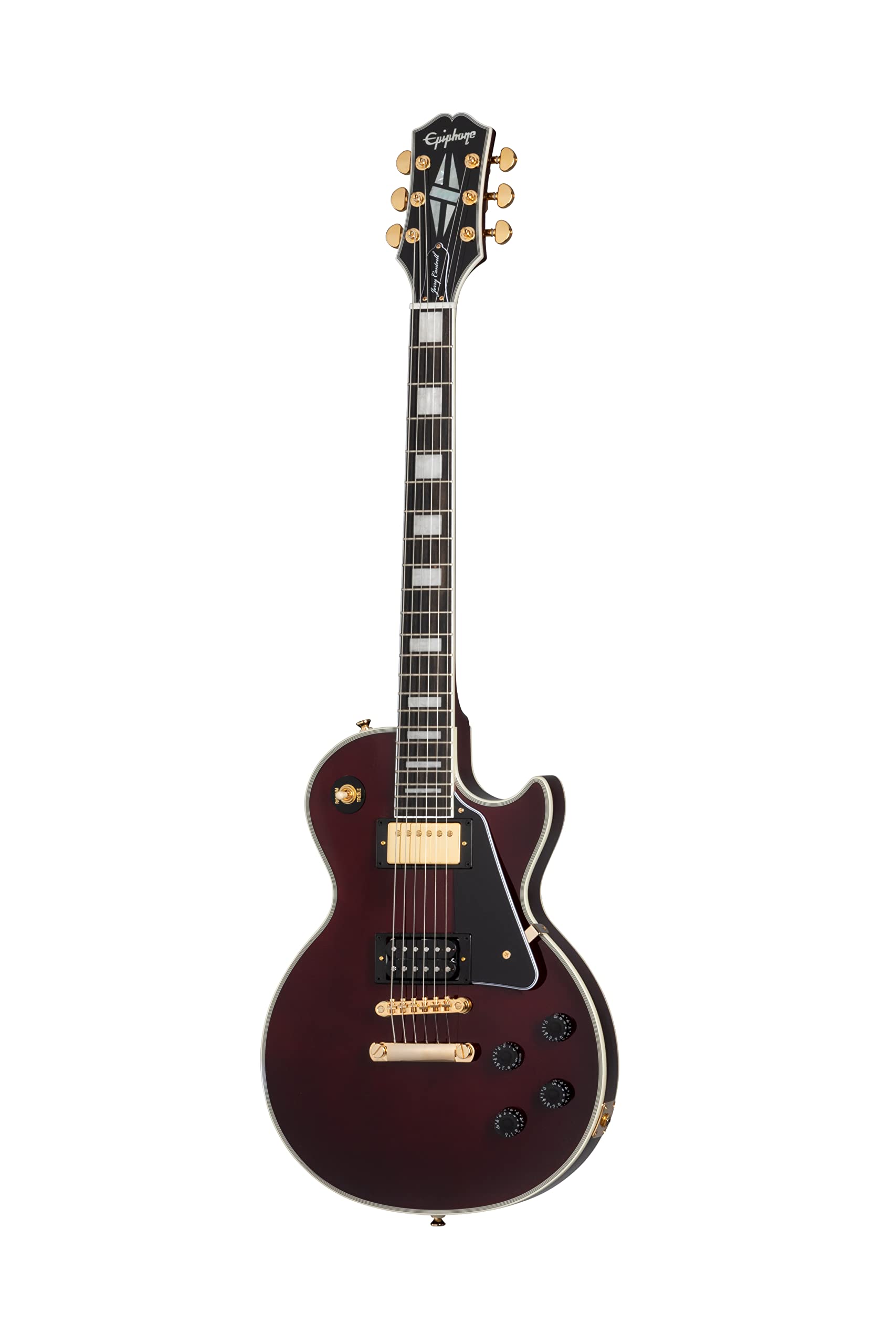 Amazon | Epiphone Jerry Cantrell Wino Les Paul カスタム、ワイン