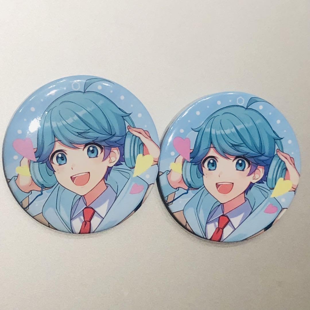 Amazon.co.jp: いれいす ほとけ いむ 缶バッジ おしみつ : おもちゃ