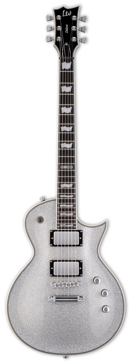 Amazon | ESP LTD EC-1000 SSP Silver Sparkle EMG エレキギター
