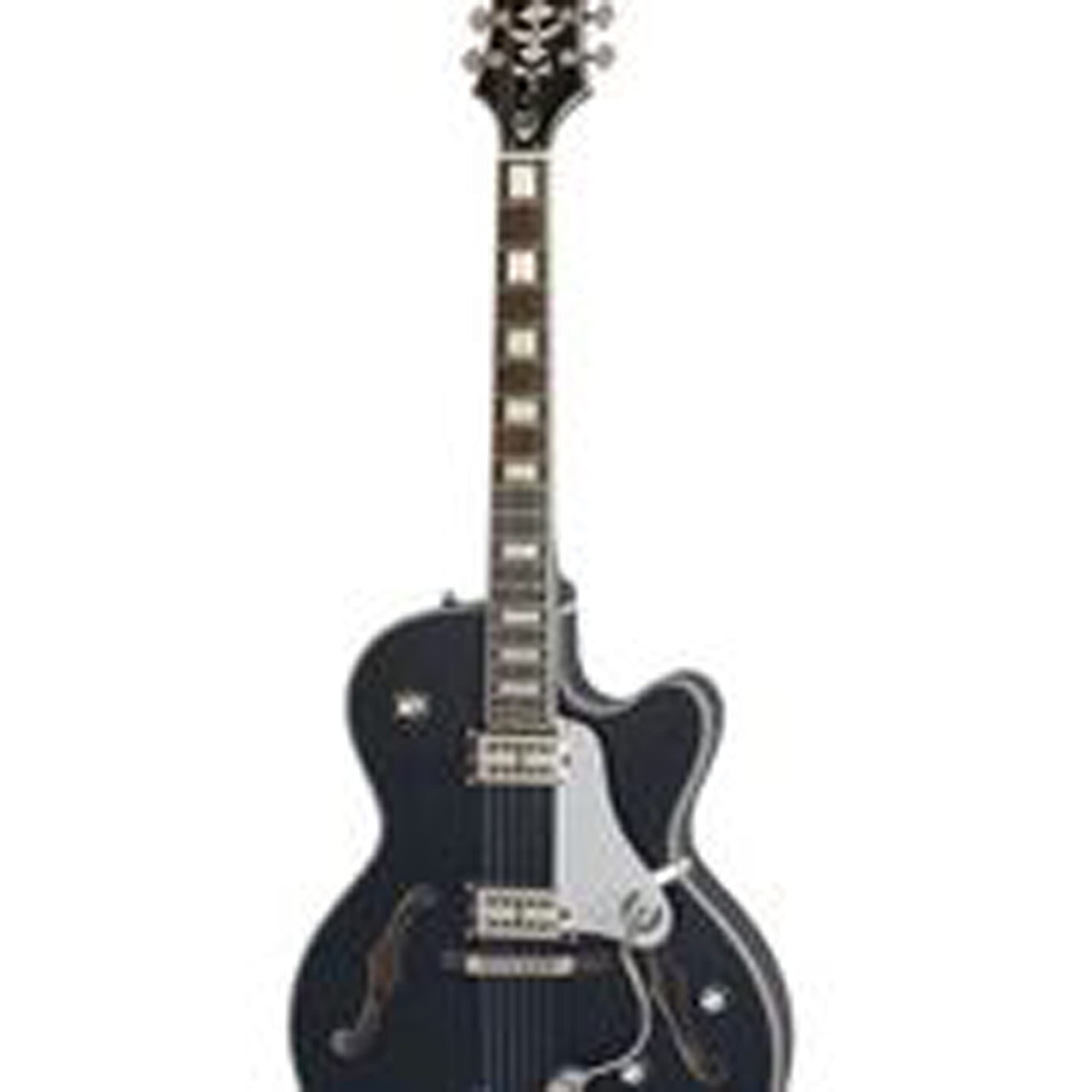 Amazon.com: Epiphone Emperor Swingster Hollowbody, Black Aged