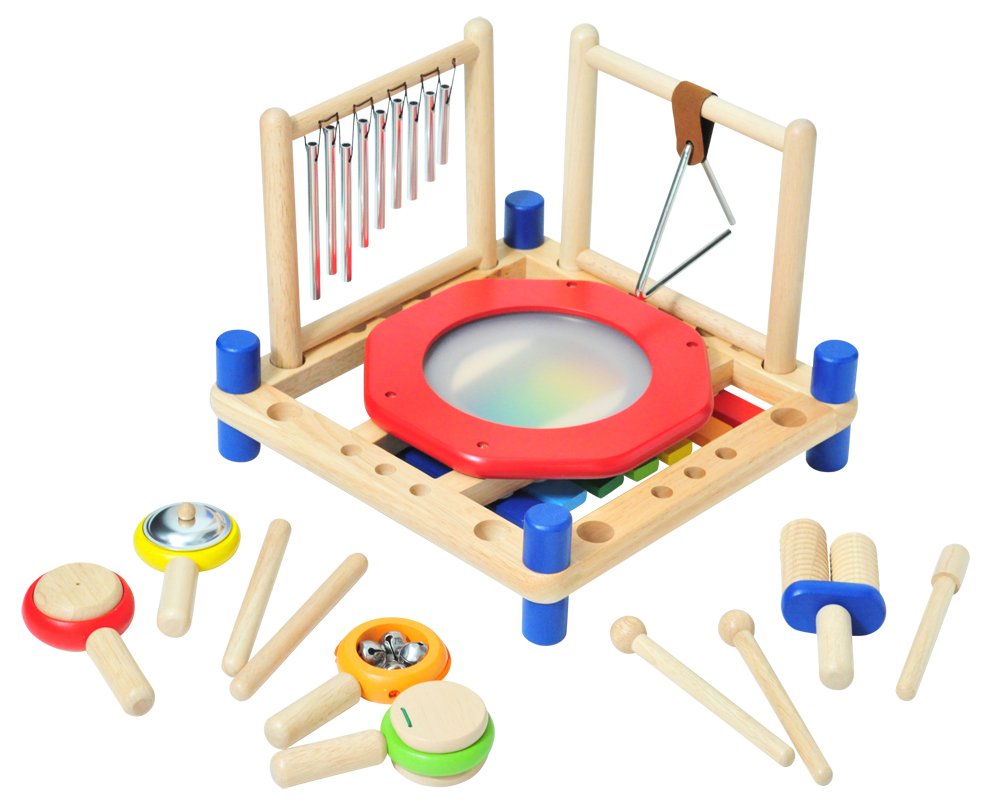 Amazon | I'mTOY ミュージックステーション | 積み木 | おもちゃ