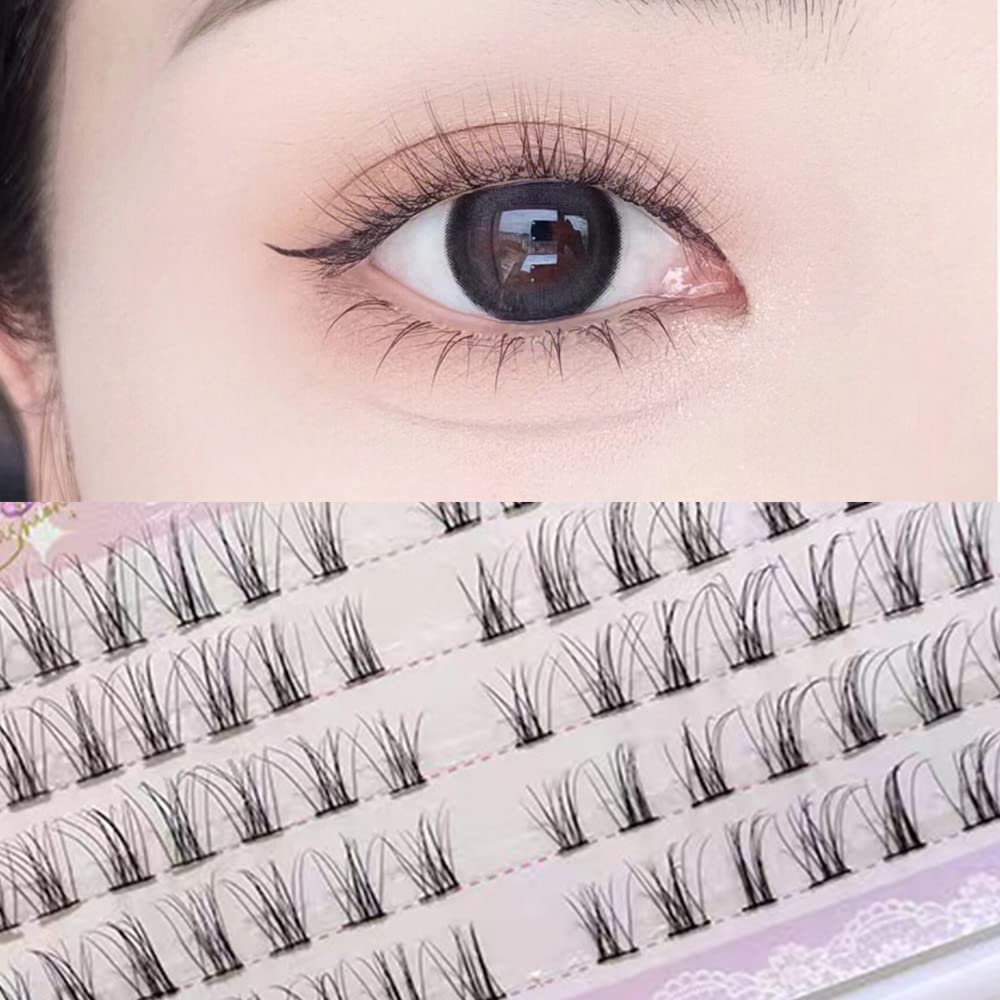 Amazon | つけまつげ 部分 つけまつげ ナチュラル 3D 極細 束感 つけま