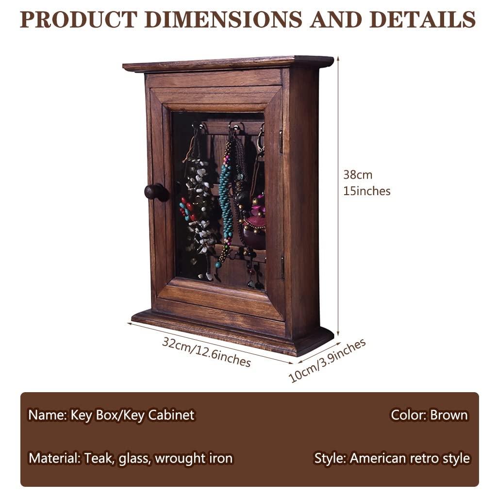 Amazon.co.jp: キーボックス 壁掛け アンティーク アメリカのレトロな