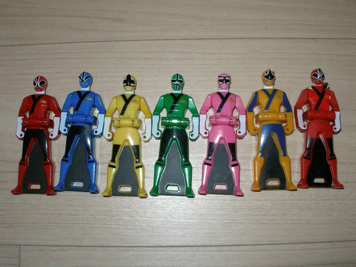 Amazon.co.jp: レンジャーキー 侍戦隊シンケンジャー 7体セット