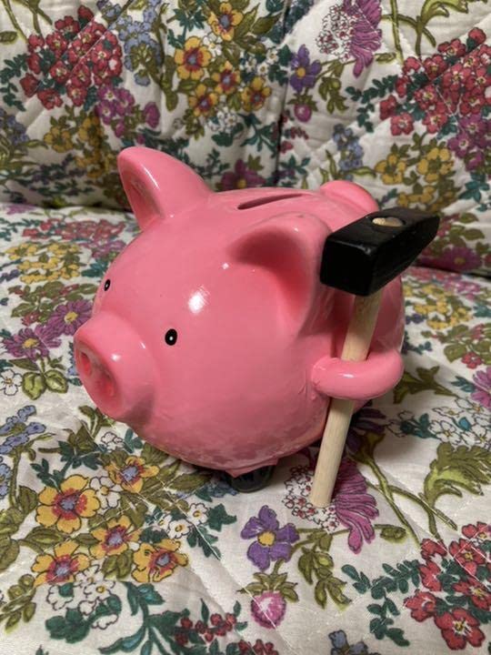 Amazon.co.jp: Flying Tiger Piggy Bank Hammer Piggy Bank Piggy Bank