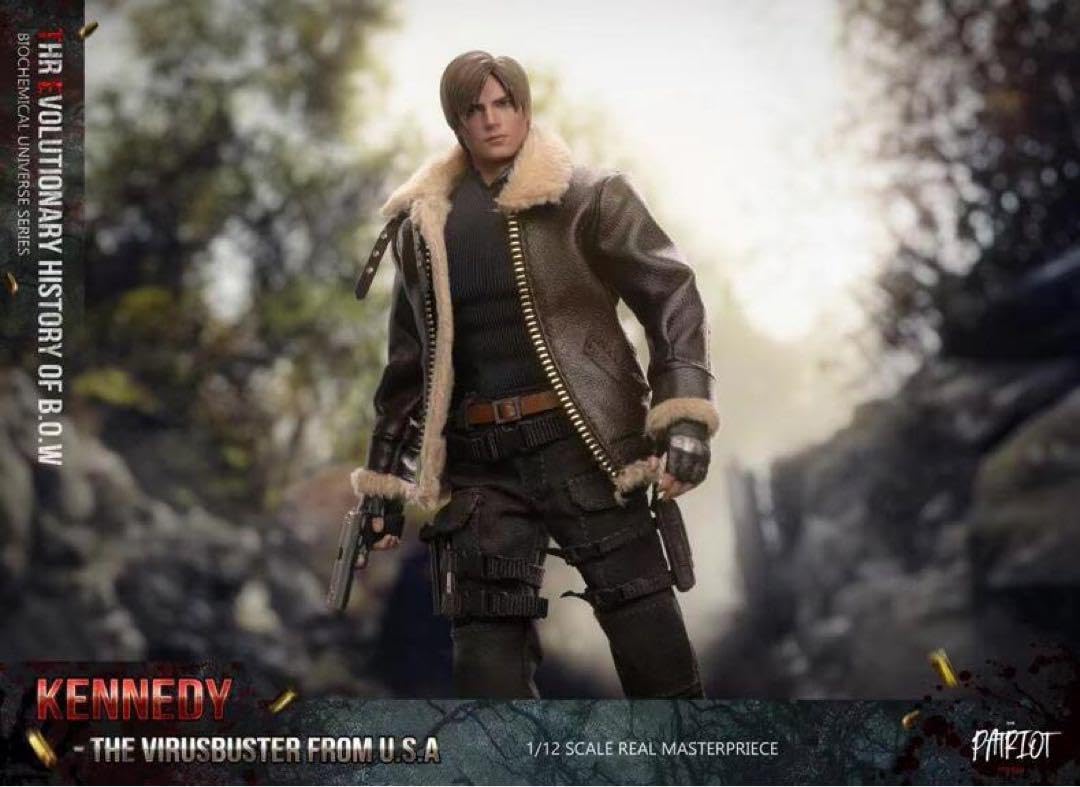 Amazon.co.jp: バイオハザード4 RE4 レオン 1/12スケール アクション