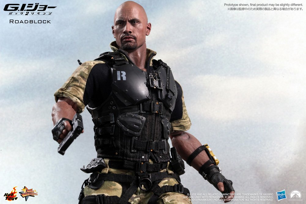 Amazon.com: Hot Toys GI Joe Retaliation 1/6 scale figure Roadblock