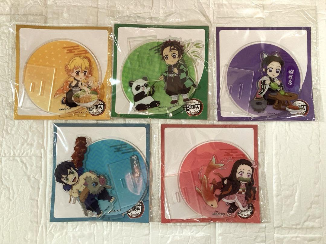 Amazon.co.jp: 鬼 滅 全集中展 中国 上海 限定 アクリルスタンドセット