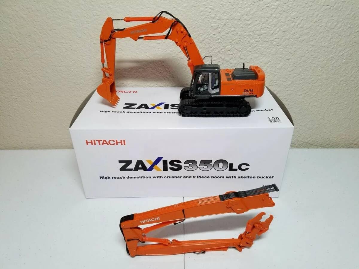 Amazon.co.jp: 1/50 日立建機 ZX350LC ZAXIS350 LC 解体機 ショベル