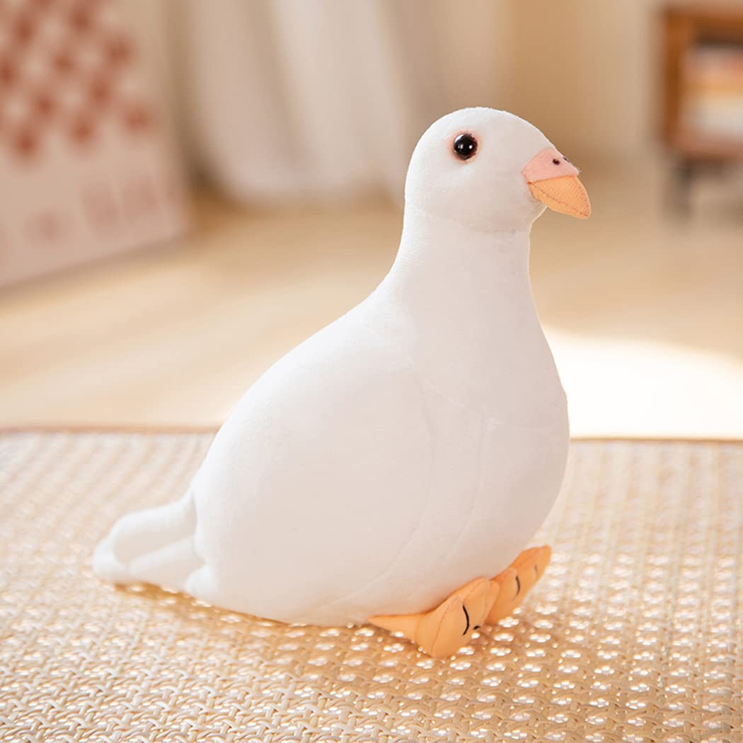 Amazon.co.jp: ハト置物 リアル鳩のぬいぐるみ 鳥モデル 動物玩具