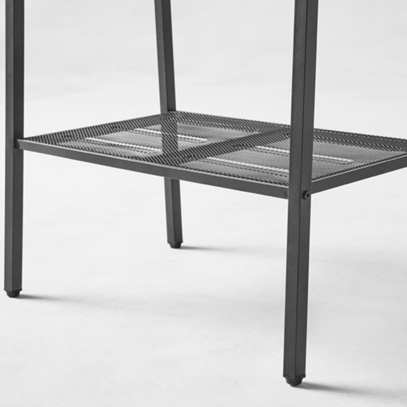 Amazon.co.jp: MJKQ9 アイアンラック 4段 ラック 黒 棚 シェルフ