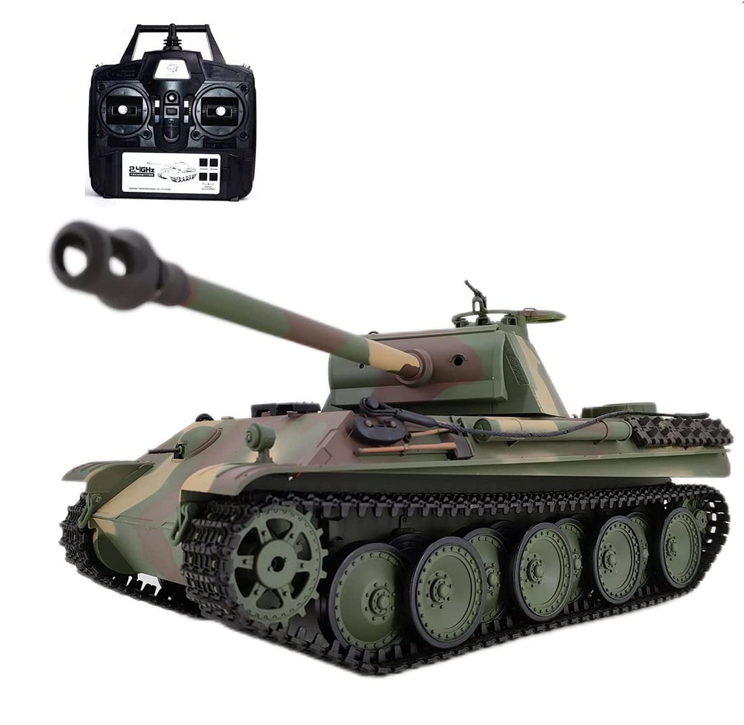 Amazon | ラジコン戦車 RC 7.0ver 1/16 2.4Ghz ドイツ陸軍 パンターG型