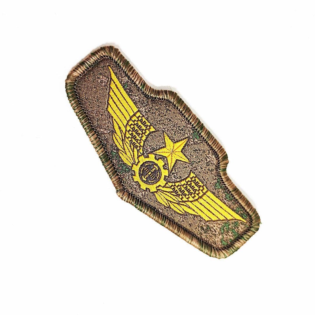 Amazon.co.jp: 中国軍 実物 21式 星空迷彩 ワッペン 階級章 セット ②