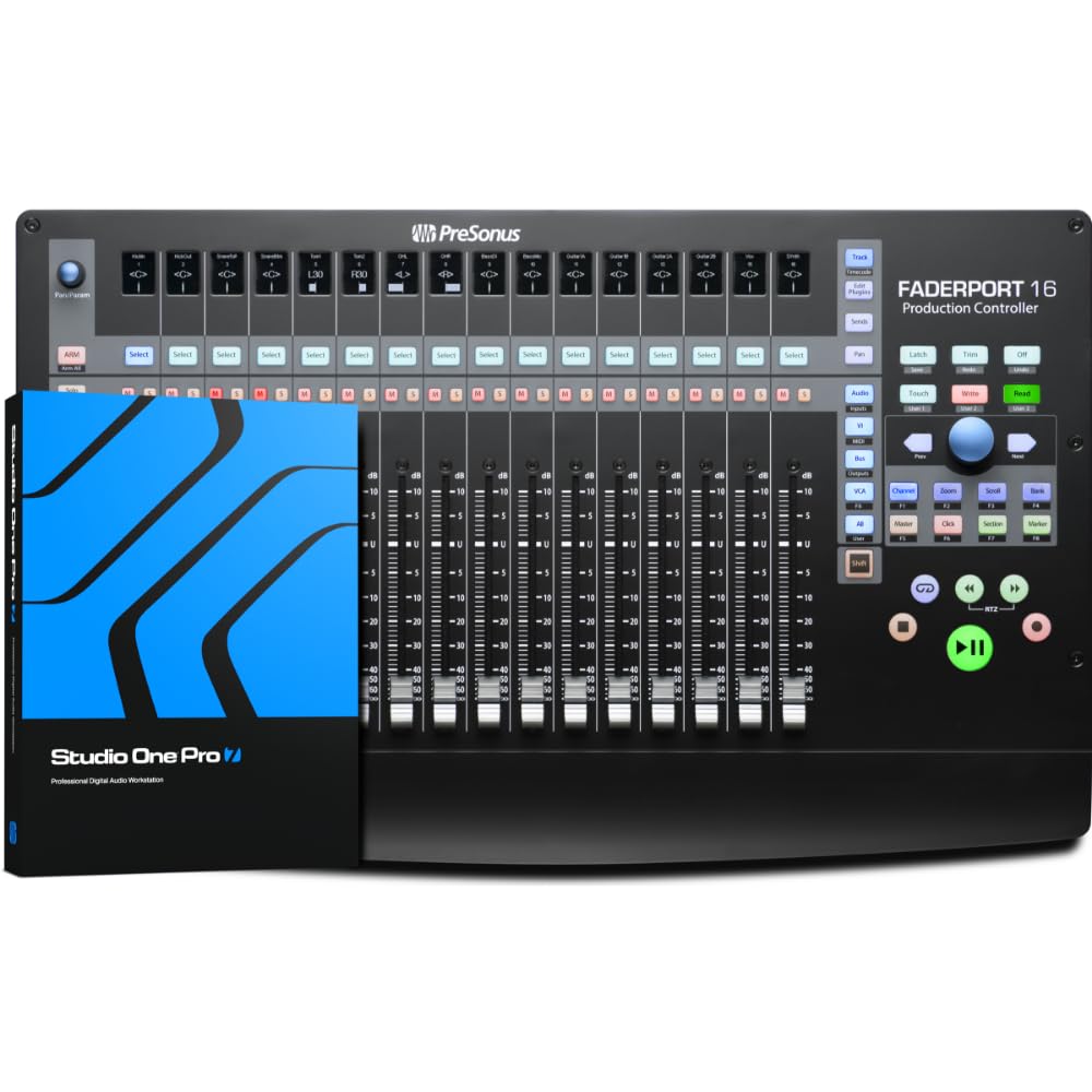 Amazon.com: PreSonus FaderPort 16 DAW Controller with Studio One