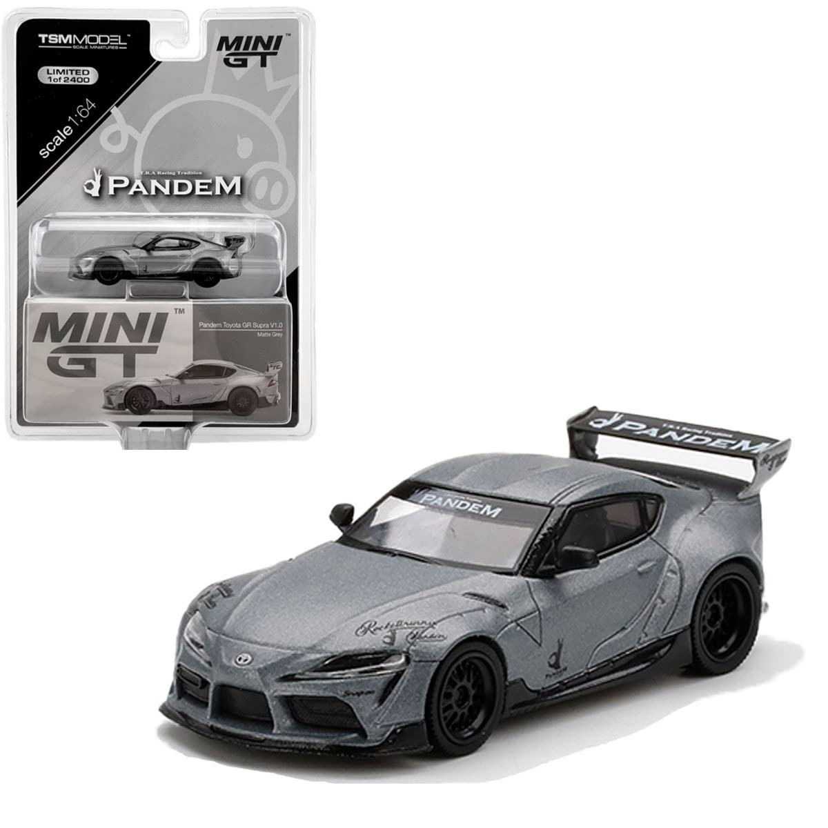 Amazon | MINI GT 1/64 パンデム ミニカー GR スープラ V1.0 マット
