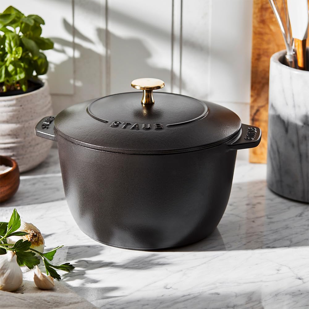 Amazon｜ストウブ(Staub) 「 ラ ココット de GOHAN ブラック L 20cm