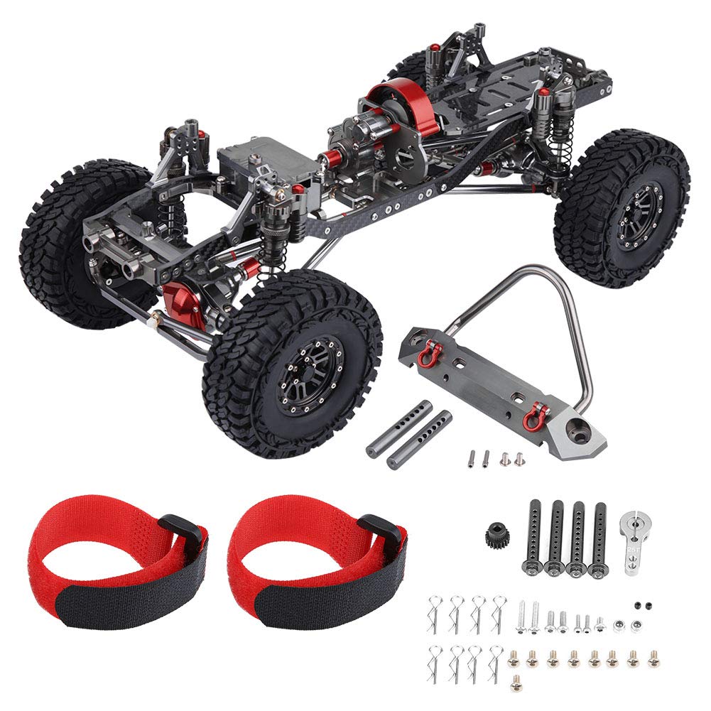 Amazon | RCカーフレームキット アルミニウム合金 カーボンファイバー