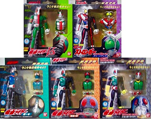 Amazon.co.jp: 装着変身 仮面ライダー 昭和ライダーセット 5種 : おもちゃ