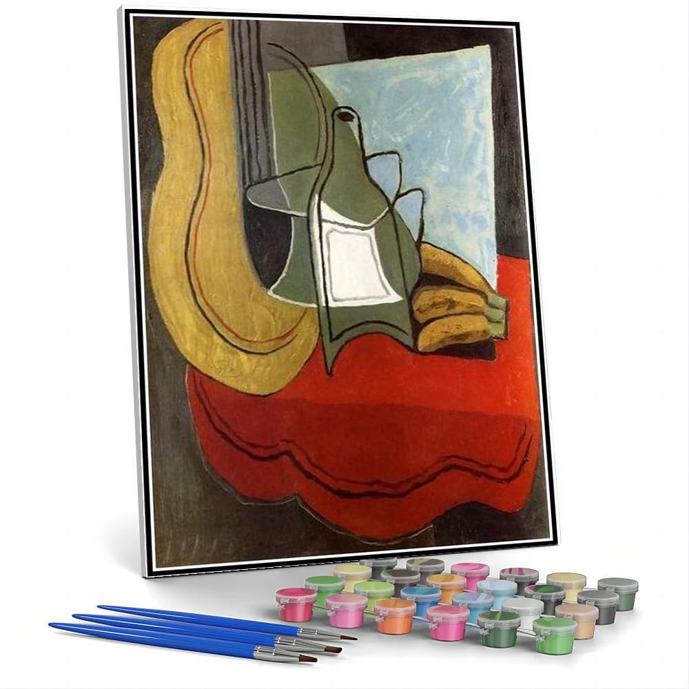 Amazon.co.jp: DIY 数字油絵 フアン・グリによるバナナの絵 キャンバス