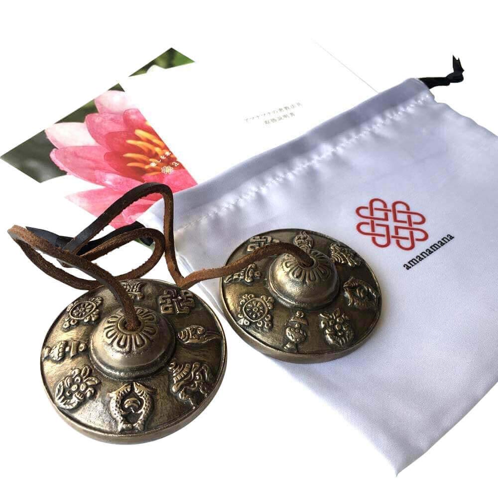 Amazon | ティンシャ [アマナマナ] 八吉祥文様 浄化 ヨガ 瞑想 開運