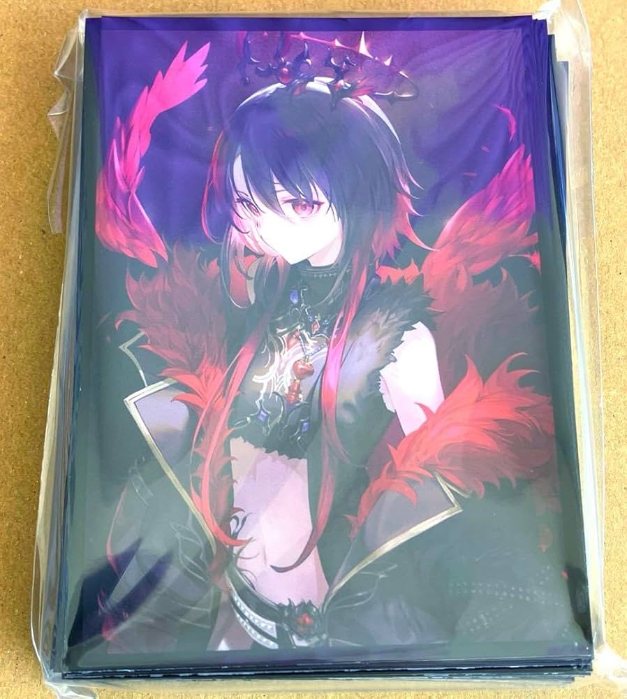 白詰草 ぶいすぽ スリーブ プレイマット 推し 如月れん 白詰草 ぶいす