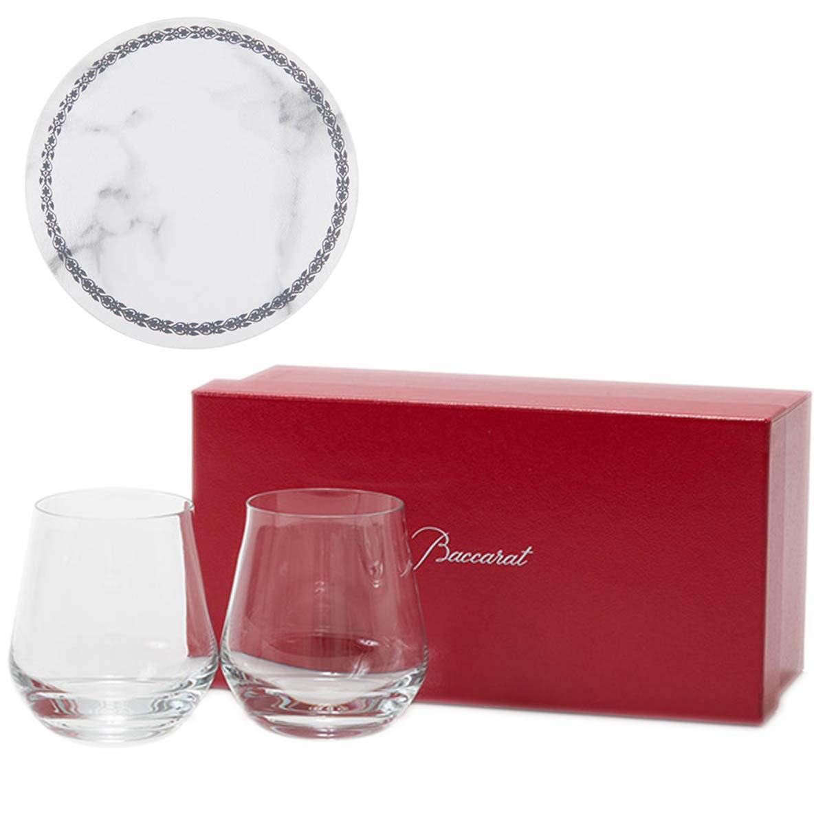 Amazon | [ギフト用リボン付き] バカラ グラス ペア 名入れ シャトー