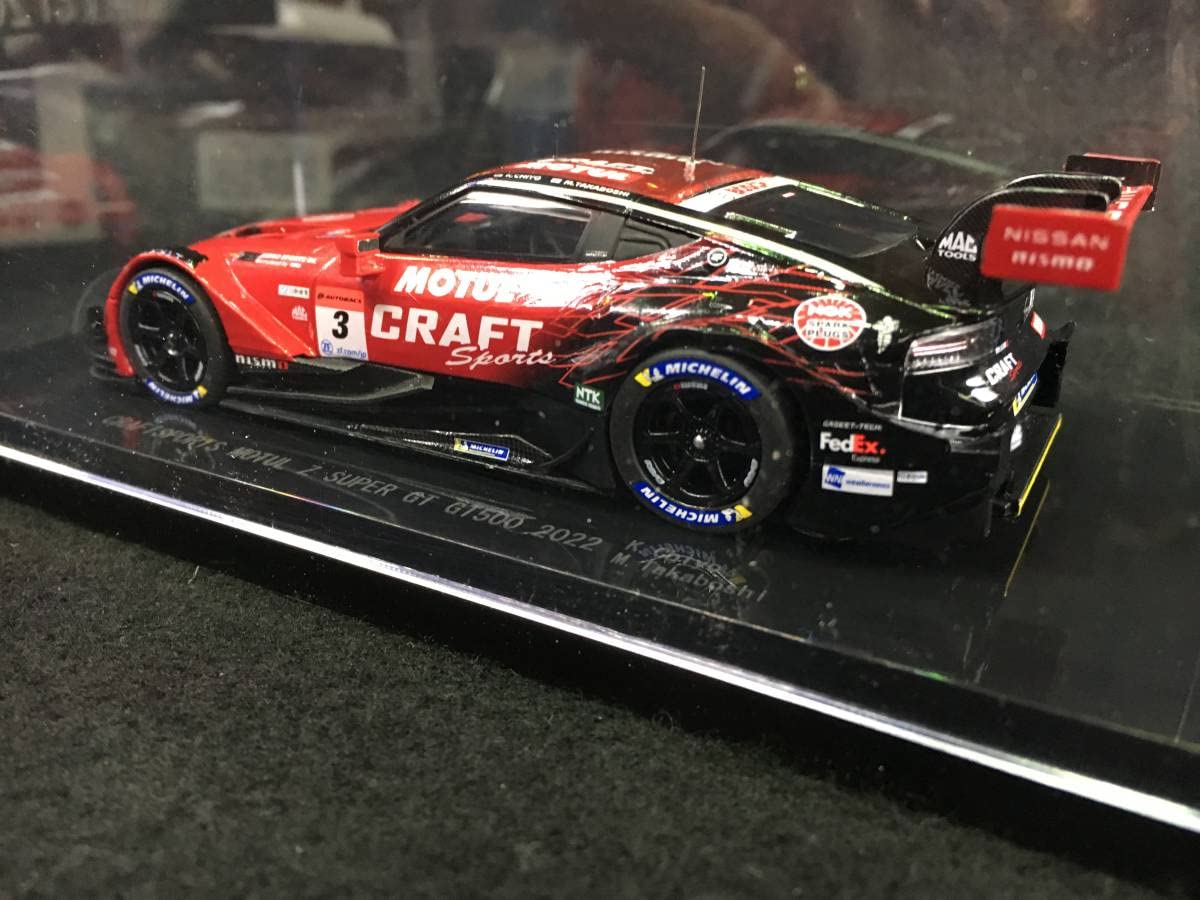 Amazon | エブロ 1/43 クラフトスポーツ モチュール Z 2022 スーパーGT