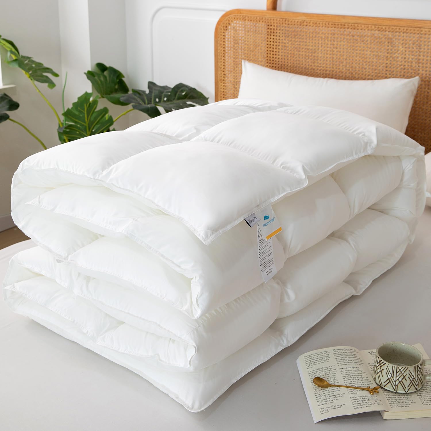 Amazon｜Shikyouka 掛け布団 羽毛布団 シングル 羽根布団 人工 羽绒被