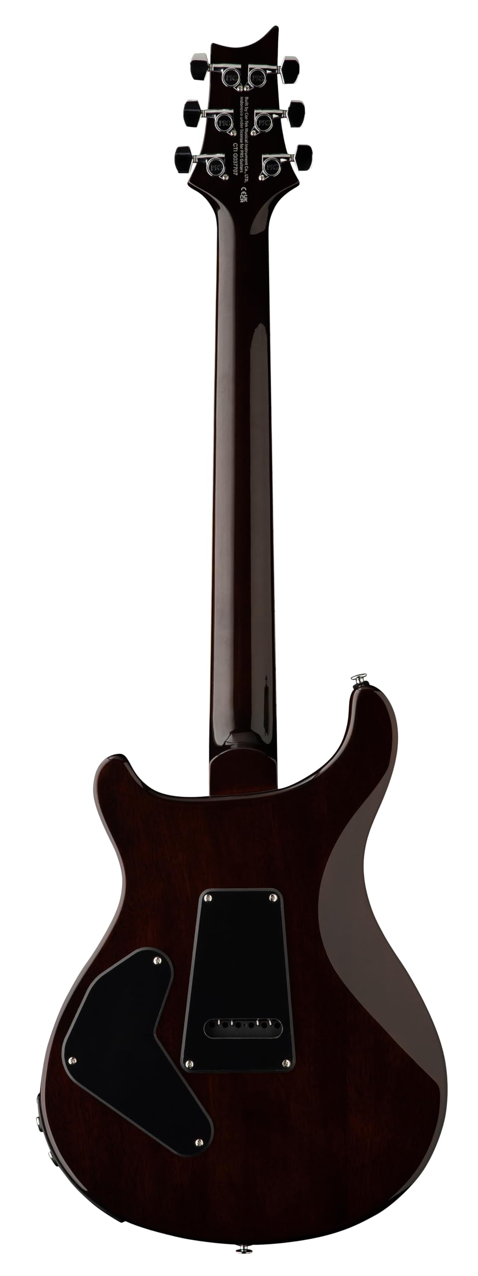 Amazon | SE Custom24 Semi-Hollow Piezo Orange Tiger Smokeburst