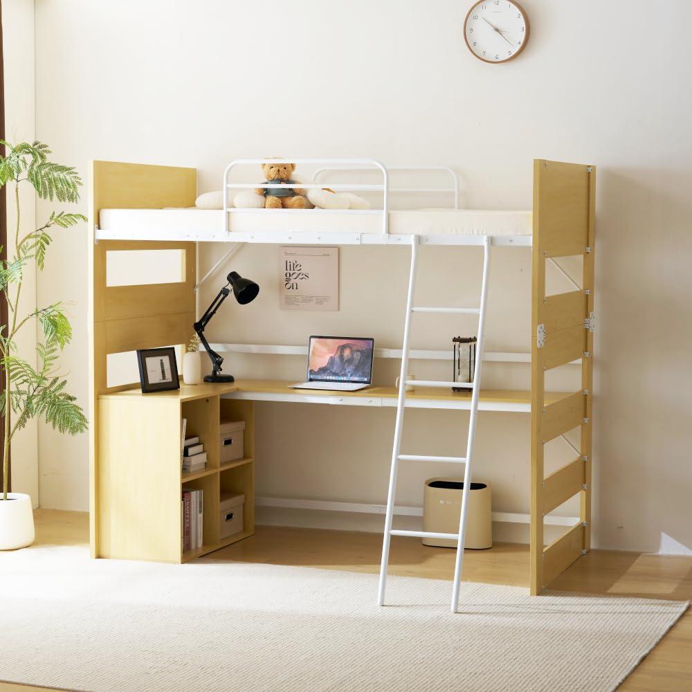 Amazon｜Chic ZONE システムベッド 大人 分割可能 ロフトベッド ハイ