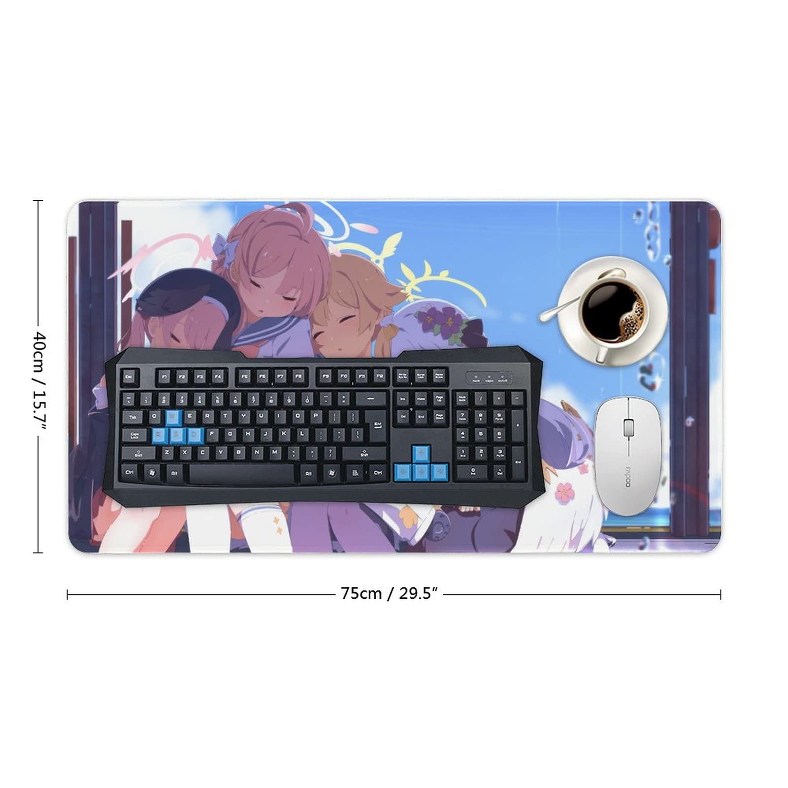 Amazon.co.jp：マウスパッド ゲーミングマウスパッド ブルーアーカイブ